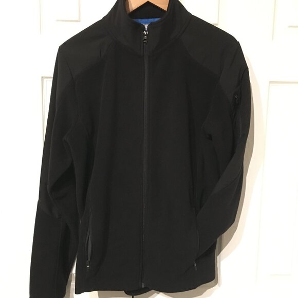 Men's Mondetta Fleece Jacket-Black - Picture 2 of 6